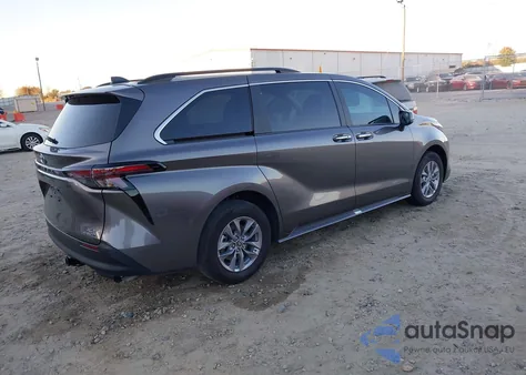 2024 Toyota Sienna Xle из США, поврежденный, VIN 5TDYRKEC6RS217506
